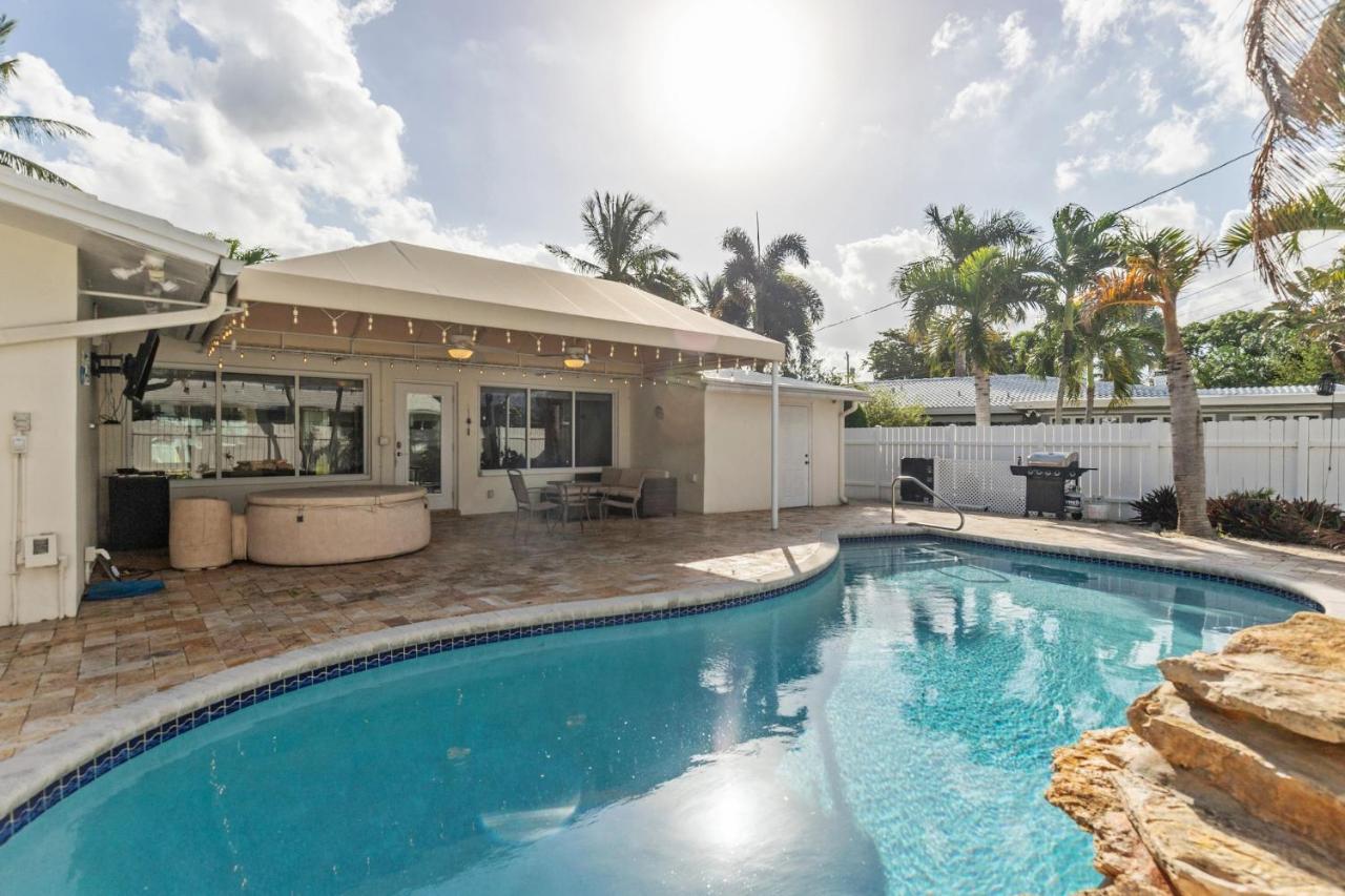 Chic Fort Lauderdale House With Private Pool Exteriér fotografie